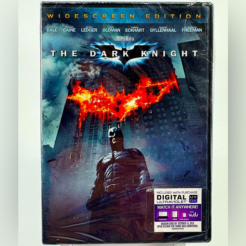 NWT. The Dark Knight on DVD.